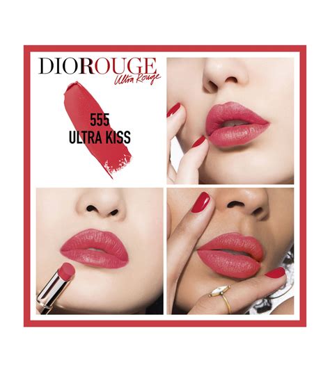 dior lipstick 555|dior ultra rouge.